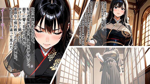 退魔師衣里の潜入任務〜淫魔に支配された女学園と失踪事件の真相〜Part.1 画像6