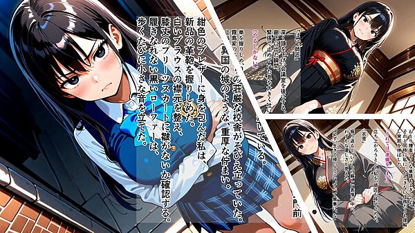 退魔師衣里の潜入任務〜淫魔に支配された女学園と失踪事件の真相〜Part.1 画像7