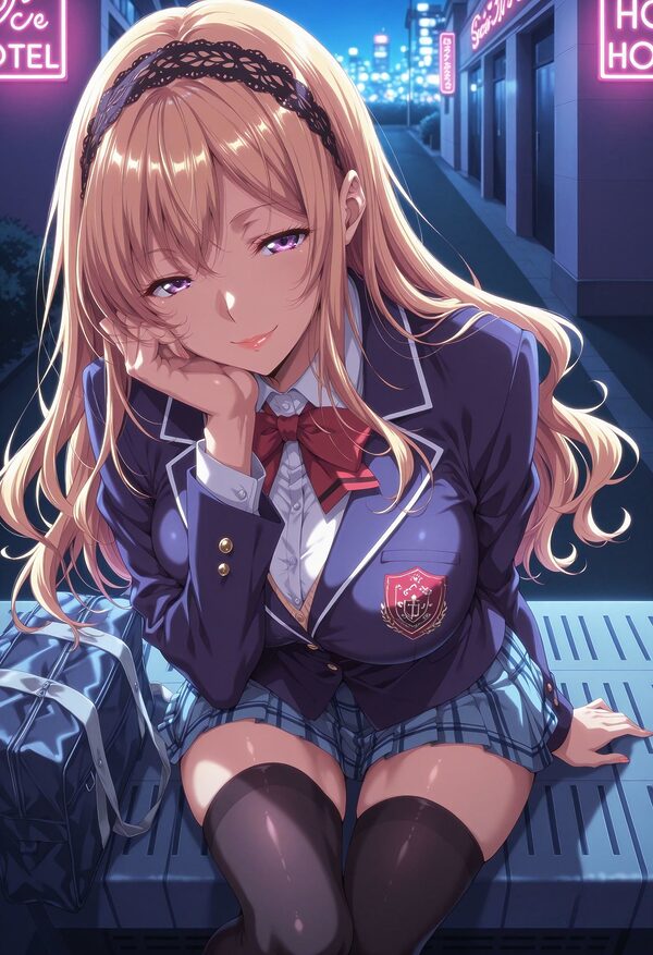 裏路地の少女1 画像2