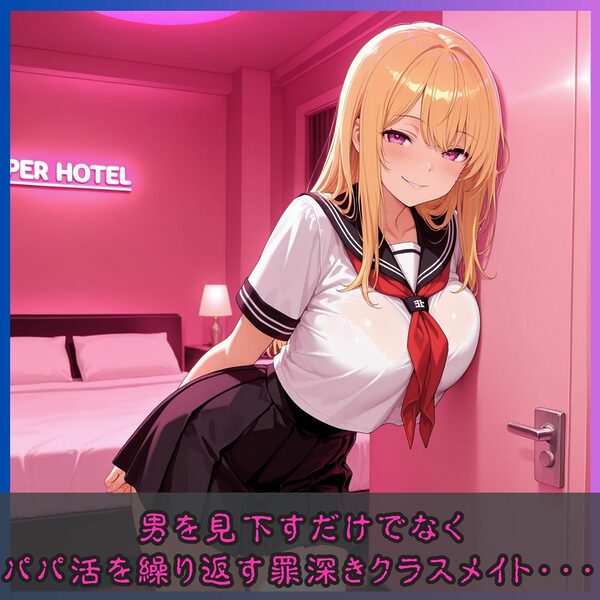 女子校生催●服従〜ラブホでパパ活する女子に正義の鉄槌〜 画像2