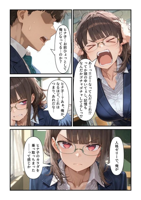 【乗っ取り】告白してきた女に合意で自分の人格ゼリーを飲ませてみた 画像4