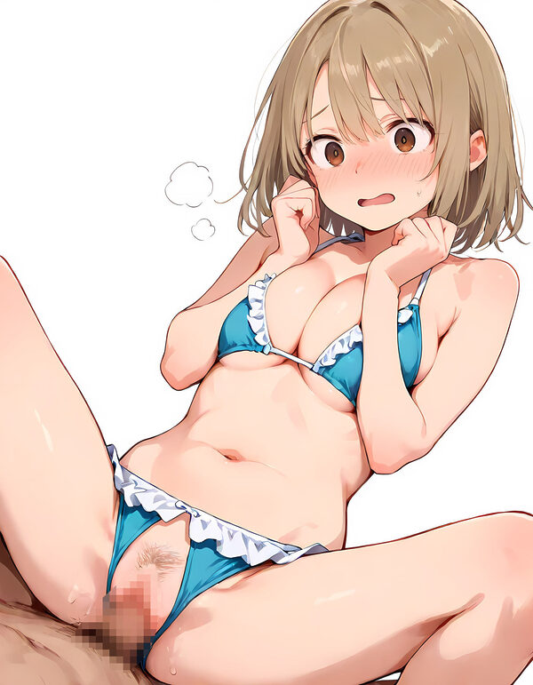 水着バイトのウラ事情 〜撮影現場のぶっかけ奉仕〜 Vol.2 画像3