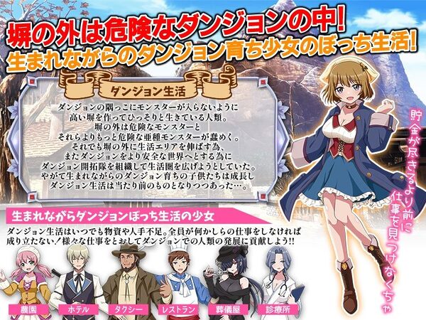 人類が最後に選んだのはダンジョンでした 画像1