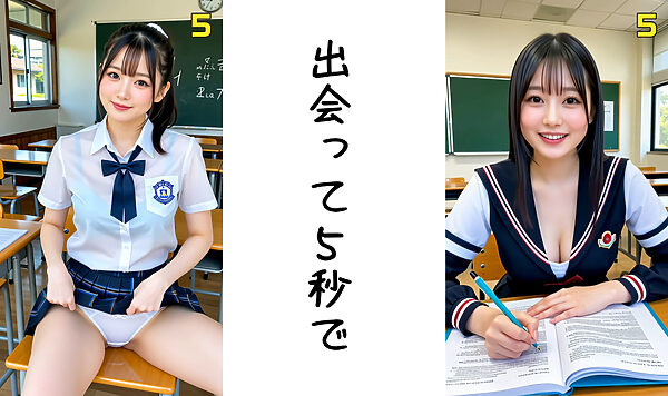 出会って5秒でAI合体 114連発【動画】 即ハメ中出し顔射 画像2