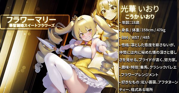 華聖麗姫スイートフラワーズ 3 〜淫涜の二人・淫欲にまみれた堕ちゆく麗姫〜 画像1