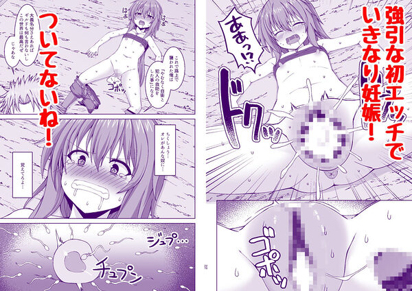 幻想妊婦臨歓  悪いシーフ娘がお仕置きされてボテ腹売春娘に堕とされる本 画像3