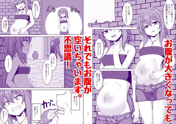 幻想妊婦臨歓  悪いシーフ娘がお仕置きされてボテ腹売春娘に堕とされる本 画像4
