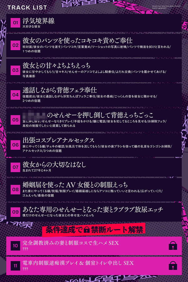 カノジョさんとの婚姻届ごしだったらサせてあげよっか?(笑)-浮気境界線- 画像3