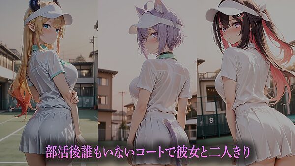 テニス部彼女と放課後えっち2〜夕暮れの青春性交〜 (ホ●ライブバージョン+α) 画像1