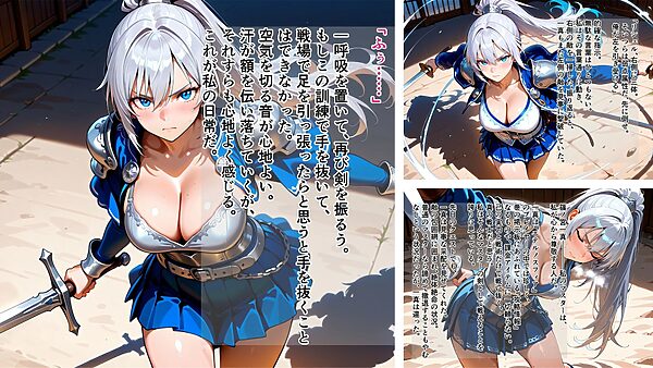 処女戦姫だった私は、フレンド召喚でパラメータ調教され、大切なマスターから別の男のものになりました 画像7