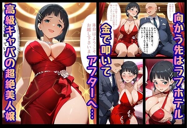 巨根依存症になったキャバ嬢 〜お高い女をハメまくって無料ペットにする〜 桐ヶ谷直〇葉編 画像1