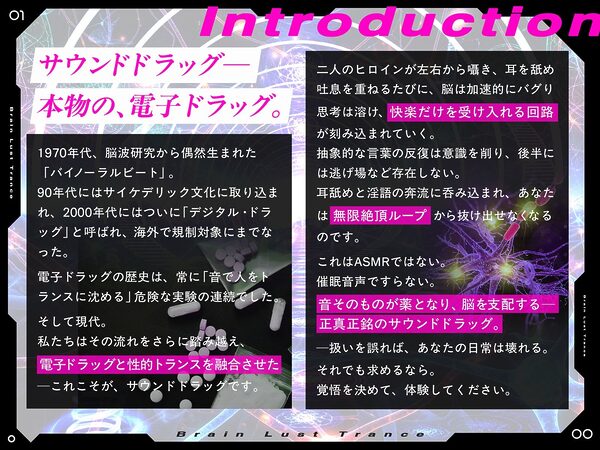 【絶頂地獄】脳淫トランス〜脳波を操作し快感の回路を書き換える本物の電子ドラッグ〜 画像3