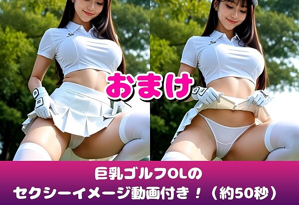 【おまけ動画付き】巨乳OL性接待ゴルフ 快楽の中出し18ホール 画像6