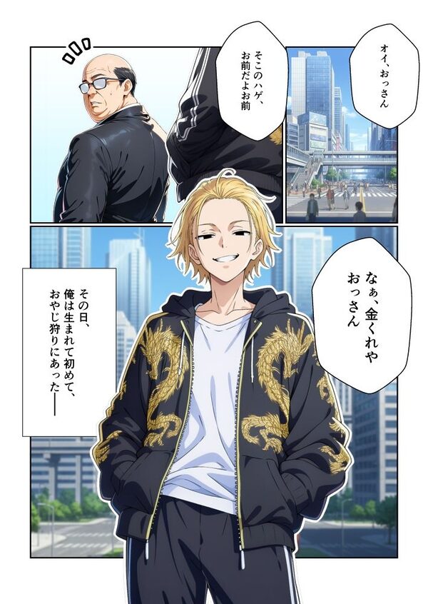 俺をおやじ狩りしに来たヤンキーがアナルよわよわwwwしかも女装させたらめっちゃ可愛かった件 画像1