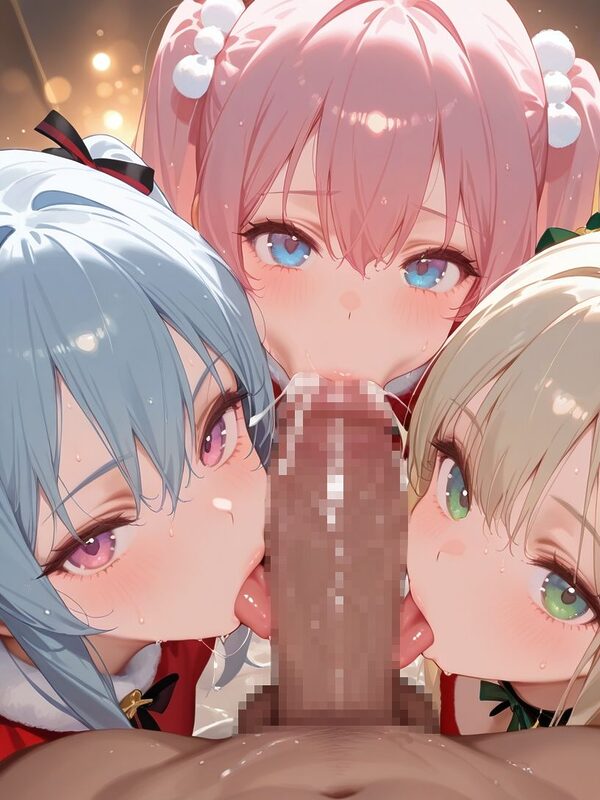 巨乳サンタとハーレムエッチ2 画像5