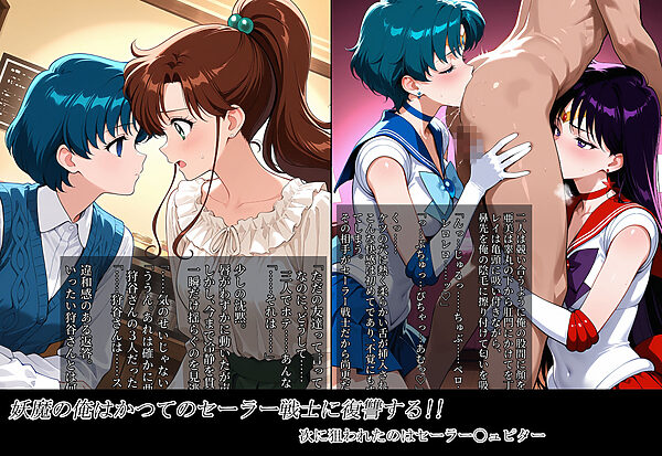 雑魚妖魔の俺がセーラー戦士を堕とすまで3 画像1