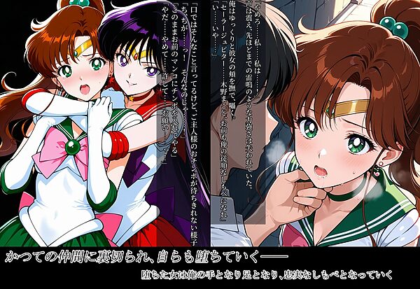 雑魚妖魔の俺がセーラー戦士を堕とすまで3 画像2