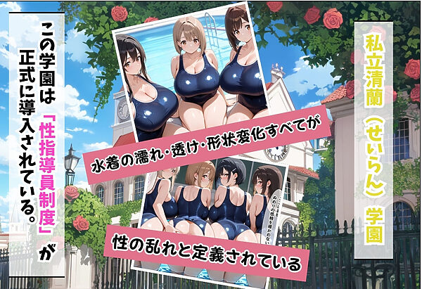 絶対権力のキモデブ性指導員に逆らえない学園〜水泳部編〜 画像2