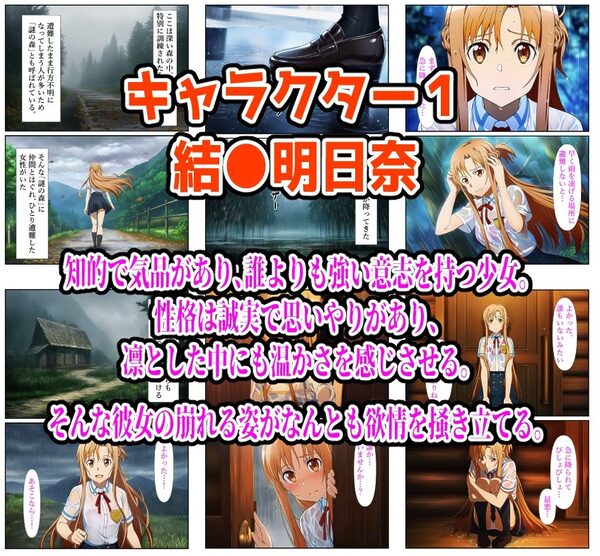 【SAO編】雨宿り濡れ透けレ●プ 画像1