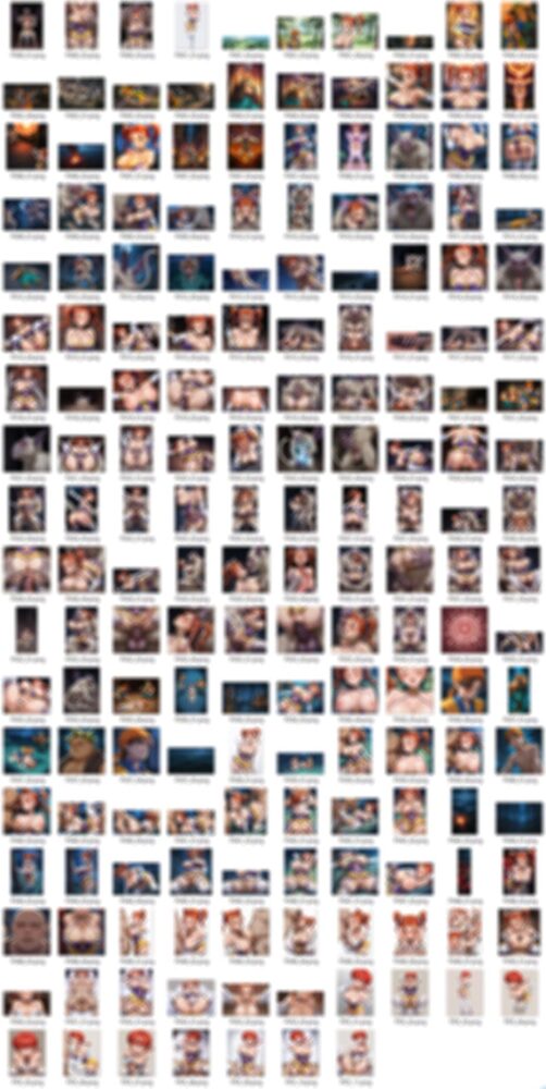 森と洞窟と魔物と囚われし女魔道士 画像10