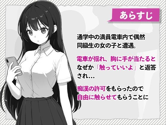 快感線直通 おさわりJK痴〇電車 画像3