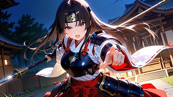 神前に散りし戦巫女の純潔 画像2