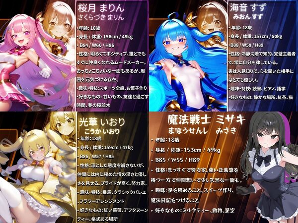 【総1000枚】NaruMinix2025年華聖麗姫スイートフラワーズ・魔法戦士ミサキ総集編 画像5