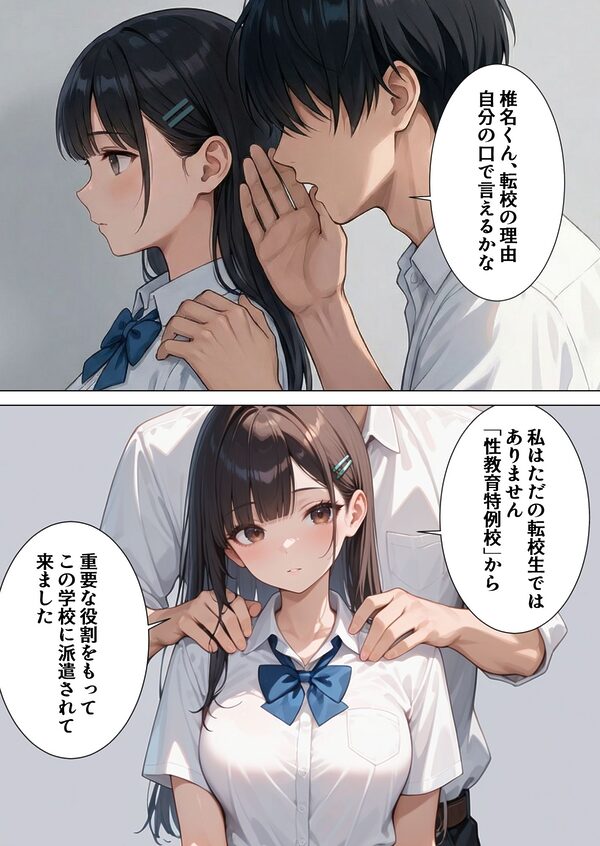 性教育学園X やりまくり！性処理派遣編4 vol.52【セリフ入有】 画像2