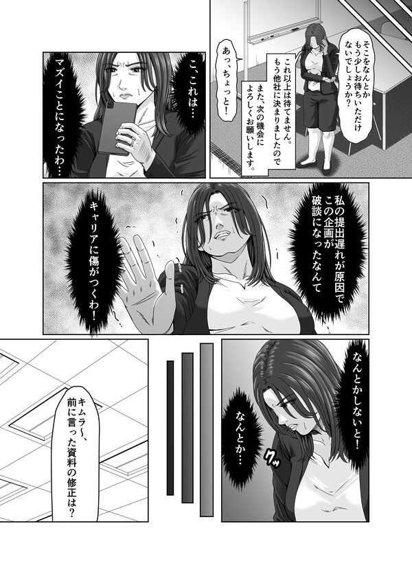 女上司を辱めて肉便器にする。 画像8