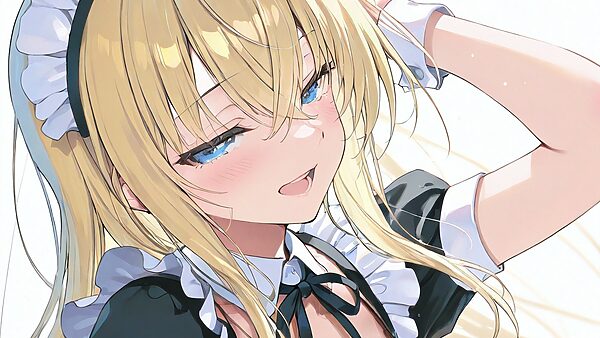 【4Kアニメ】爆乳メイドとイチャらぶセックス 画像3