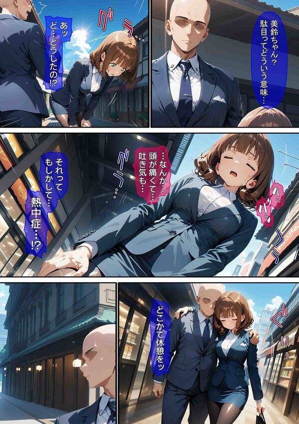 熱中症で倒れた後輩ちゃんをレ〇プする話 画像4