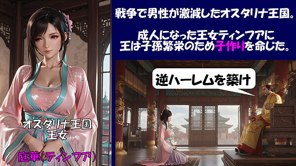 ティンフア王女の子作りクエスト 産まないとチルドレン エピソードI アビリティ習得編 画像1