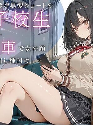 生意気そうな黒髪ショートJKが満員電車で雌の顔に… 声を出せない状況で執拗に中出し種付け【JK秘密の記録帳】