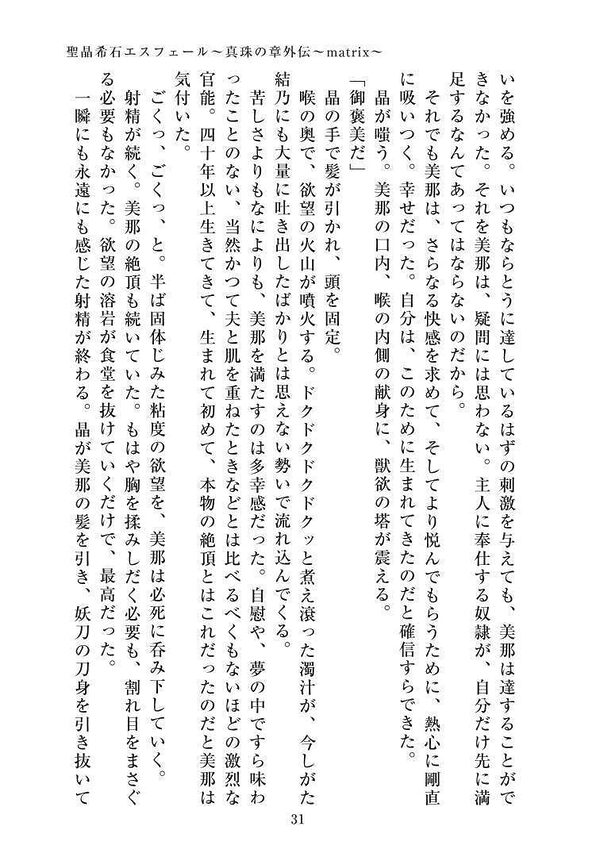 聖晶希石エスフェール〜真珠の章外伝〜matrix〜 画像5