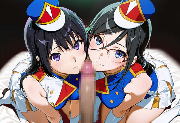 ヒロインえっち -高坂〇奈・田中あ〇か- 画像9