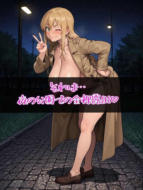 公園で「撮」ろうよっ！巨乳美女たちの秘密の趣味…それは深夜の公園での露出プレイだった！男子便所に侵入した彼女は男たちに見つかってバチボコにお仕置きされるっ！ 画像2