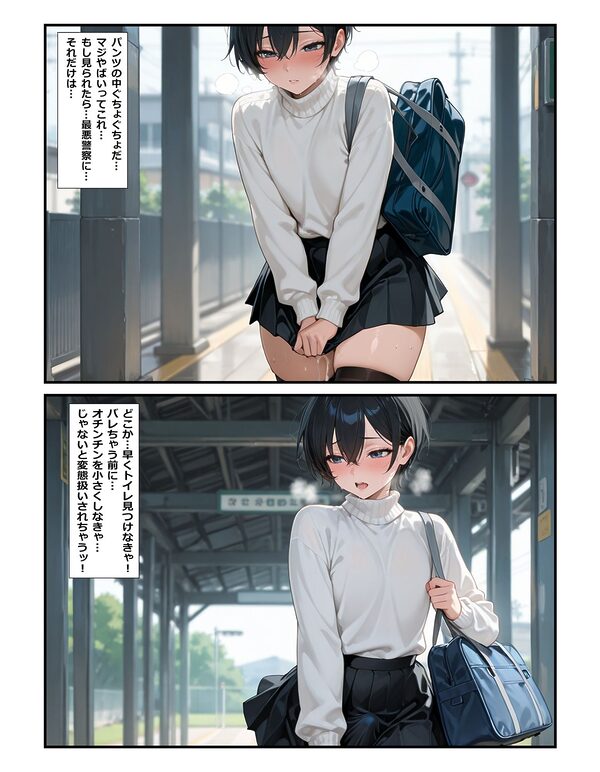 女装してたら痴●されちゃった！犯●れる妄想にハマっちゃった！ 画像6