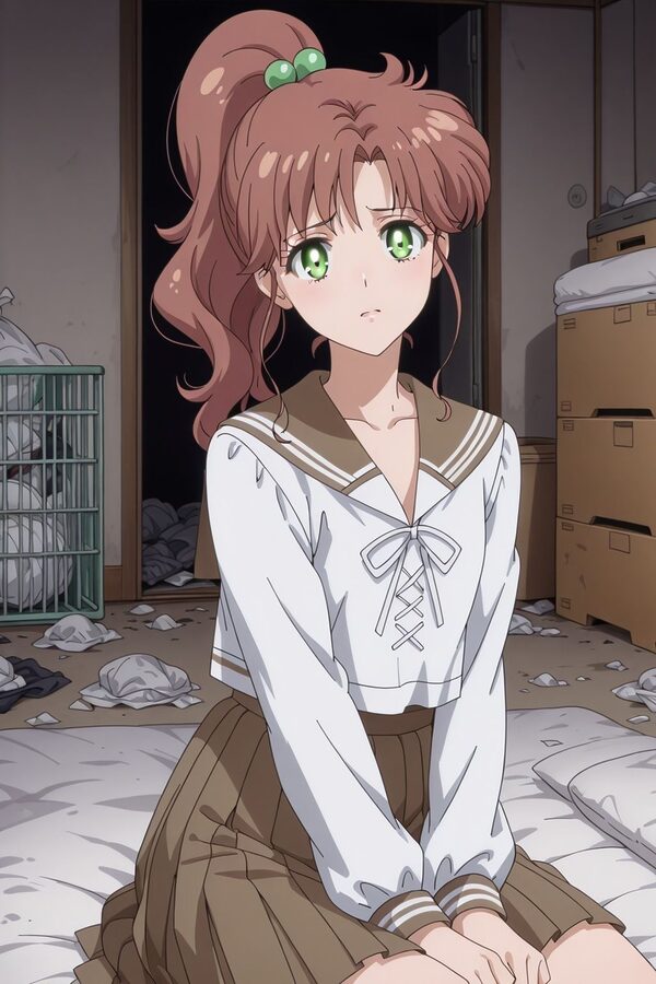 汚部屋に監禁され何度も種付けされて セー●ージュピター まこと 画像1