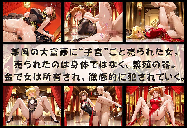 子宮を買われた女 〜性奉仕に人生を尽くす〜  チャイナ娘ver  魔法〇〇リリカルなのは編 画像2