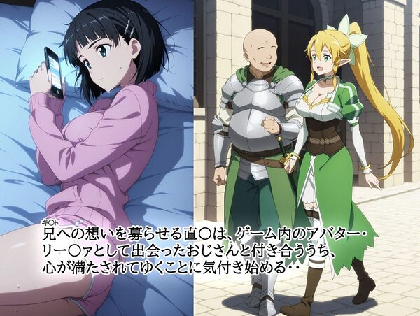 この後、ゲームで出会ったおじさんと濃厚なセックスをしました。2 画像1