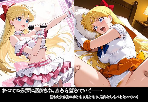 雑魚妖魔の俺がセーラー戦士を堕とすまで4 画像2