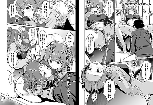 花海姉妹の最強セクササイズ！ 画像2