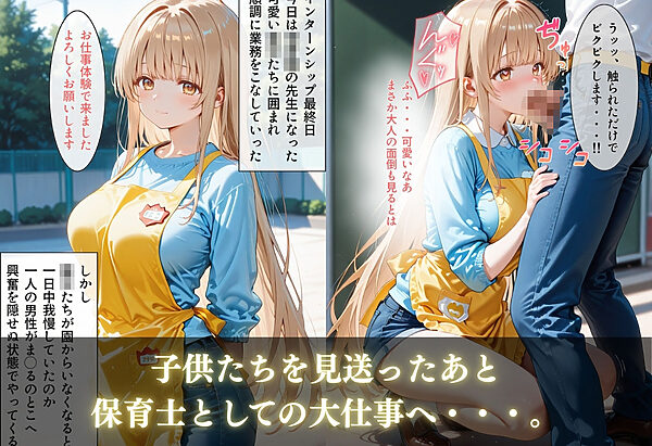 お仕事体験に来ただけなのに〜ま◯る編〜 画像5