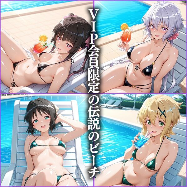 VIP会員限定のハーレムビーチ  フォギア編 画像1