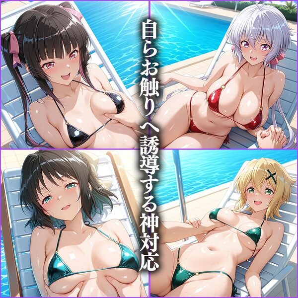 VIP会員限定のハーレムビーチ  フォギア編 画像2