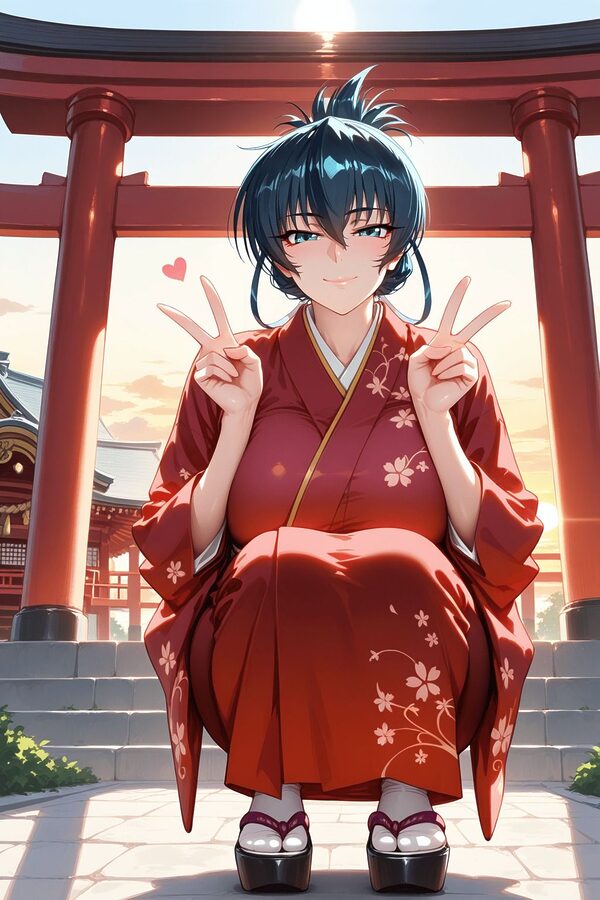 【着物で対〇忍】ア〇ギ・ア〇カ・イ〇グ 画像1