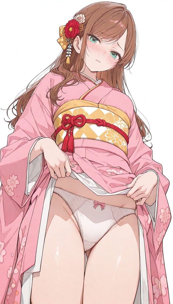 着物美女と旅館H（500枚） 画像1