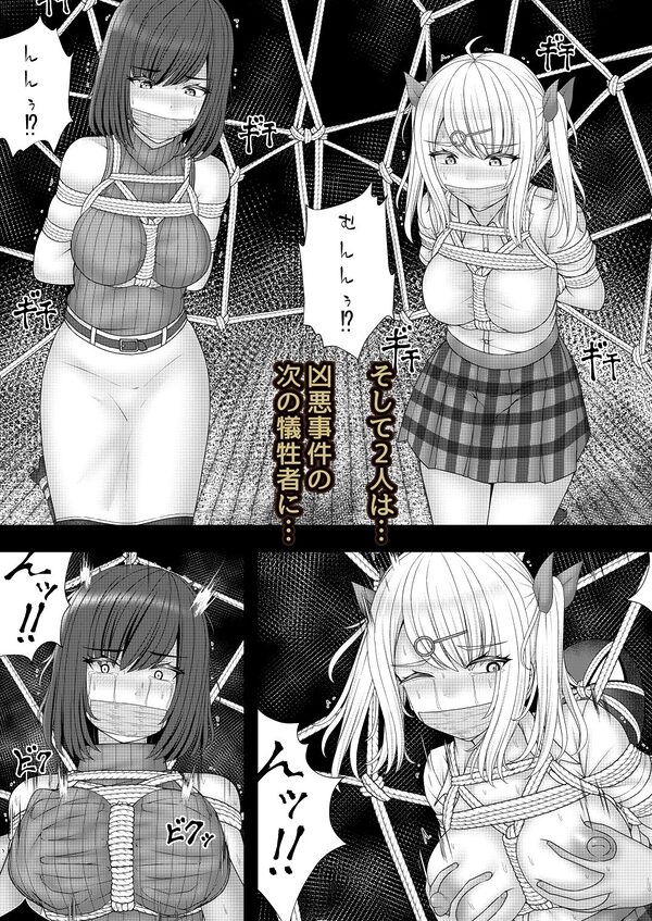 縄蜘蛛の餌 蜘蛛の巣の罠 画像4