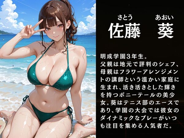 瀬戸唯奈と佐藤葵の秘密〜ビーチ編 画像3