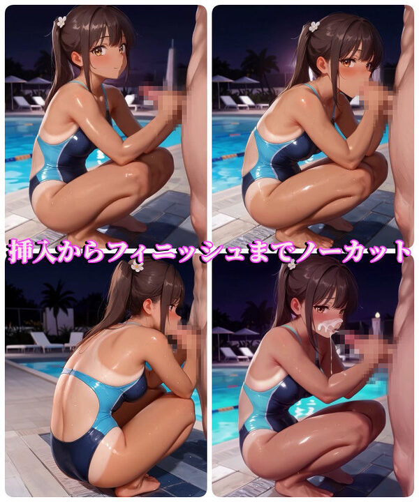 【動画】競泳水着H 変態コーチのハメ撮りコレクション 画像5